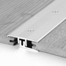 Seuil métal plat argent       -    100 cm