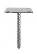 Pied de poteau       1 platine  70x70