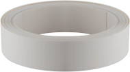 Bande de chant encollée blanc lisse 24mm   - 100 ml