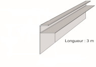 Moulure F13 woodcolor amande      -    3m