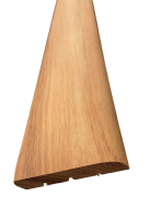 Plinthe Navylam doussie massif brut - 70 x 10