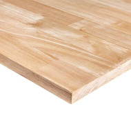 Lamellé collé hévéa ch.1 56mm -4,50x1,10