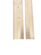 Poteau embout de cloison - 45x95 mm