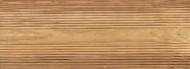 Caillebotis pin 2 striés/1 plat classe 4 marron - 27X145