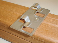 Forexia clip d'aboutage+vis     -  10 unités