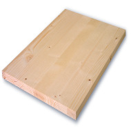 Lamellé collé épicéa choix B 18  mm - 5,00 x 1,22