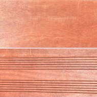 Lame terrasse Mukulungu réversible - 25x145