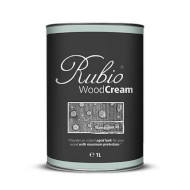 Rubio woodcream creamy white - 1L
