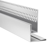 HPlank VL linteau/départ brun khaki perforé - 3,00 M                     