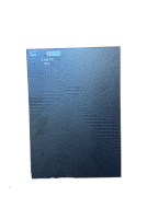 Stratifié noir matricé U190 TX 3,05 x 1,32