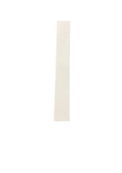 Plinthe MDF prépeint blanc 2440 x 70 x 10 mm